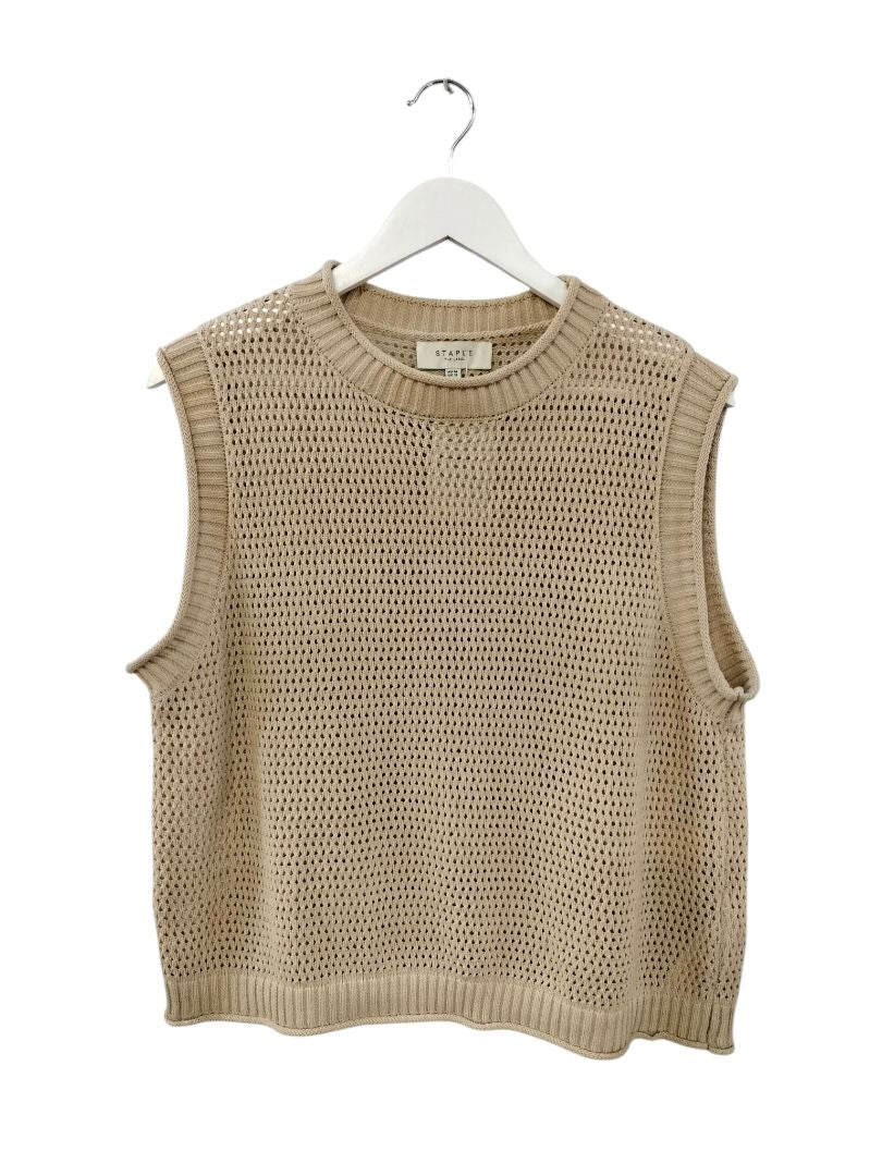 Staple The Label | Beige Top | Size M