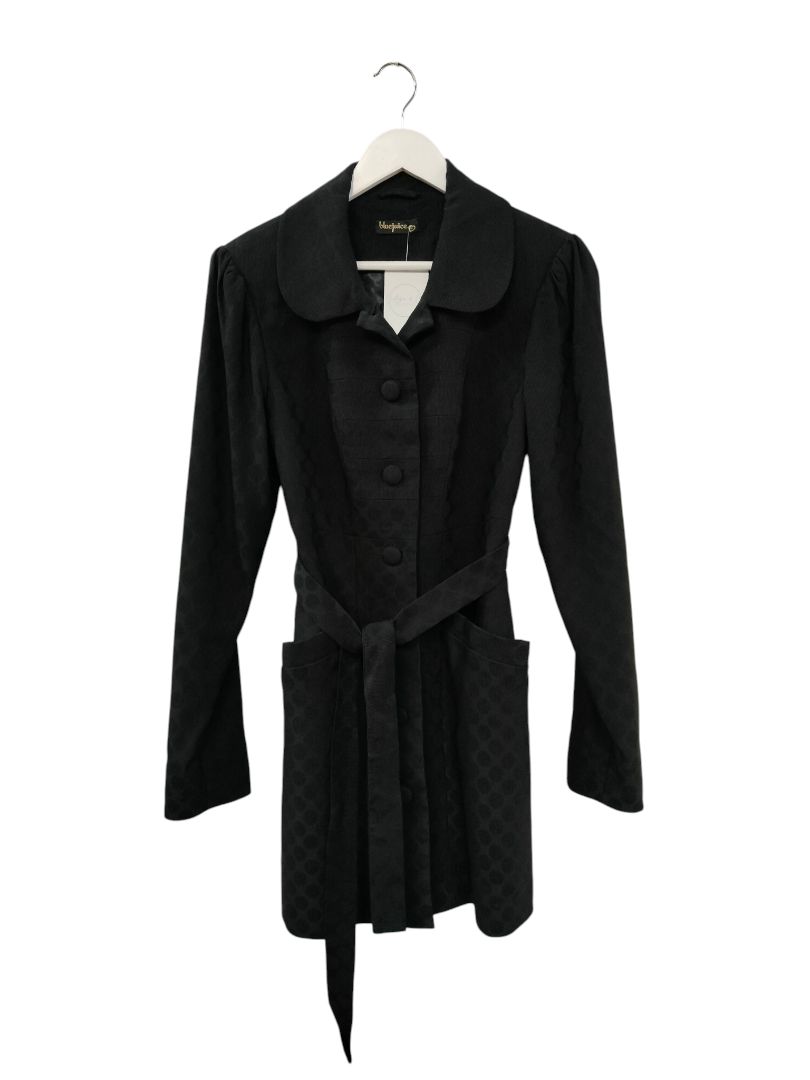 Blue Juice | Black Coat | Size 10
