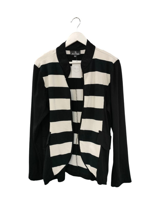 Jellicoe | Black/White Cardigan | Size 2XL