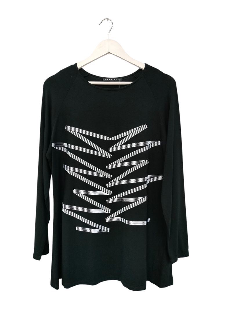 Paula Ryan | Black Top | Size XL