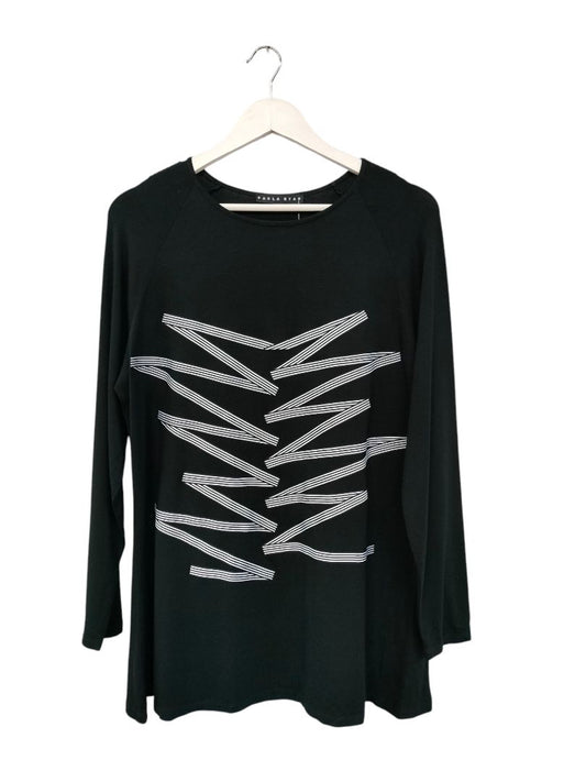 Paula Ryan | Black Top | Size XL