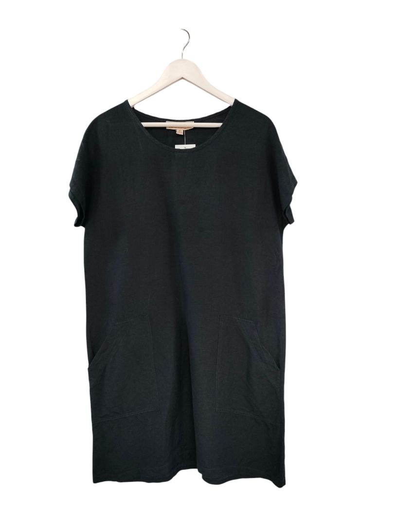 The Cotton Room | Navy Dress | Size M
