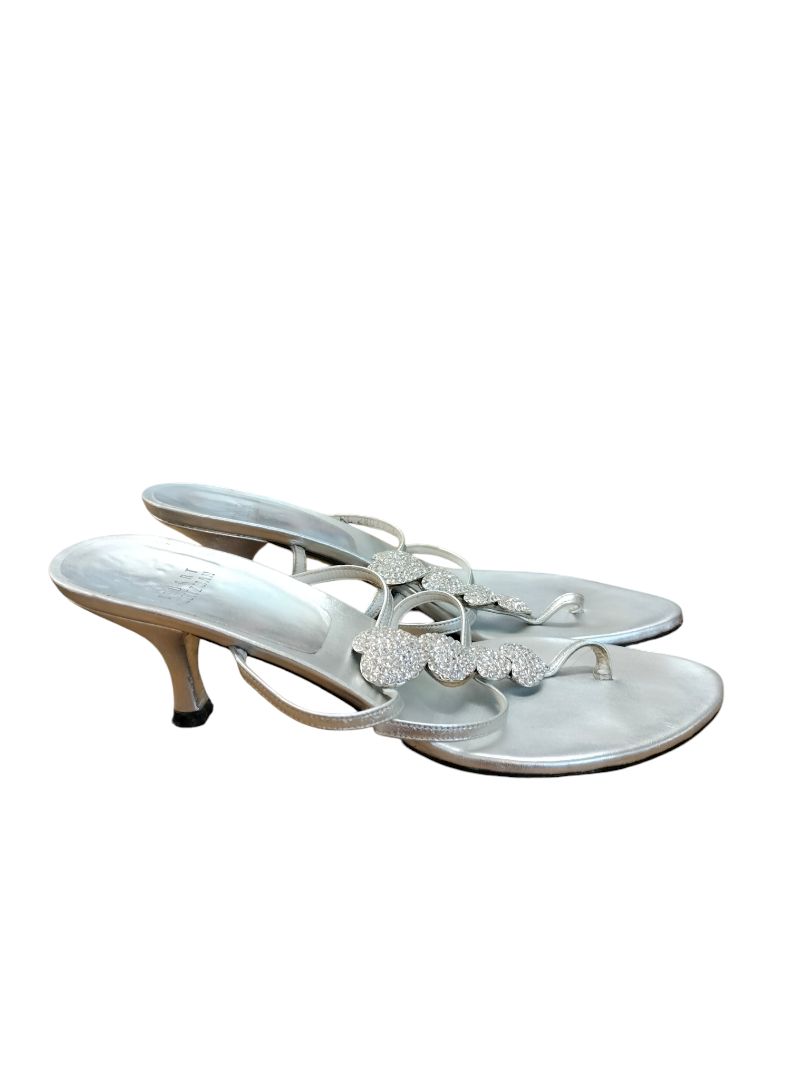 stuart weitzman | Silver Heels | Size 39