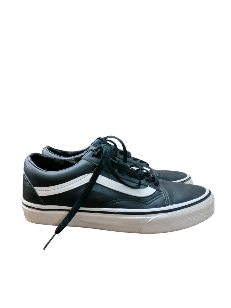 Vans | Black and White Shoes | Size 8.5