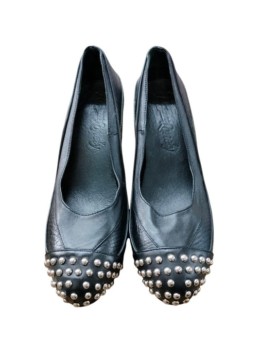Lost not Lonely | black with studs Heels | Size 40