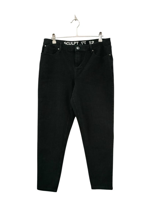 Shine on Sculpt | Black Jeans | Size 12