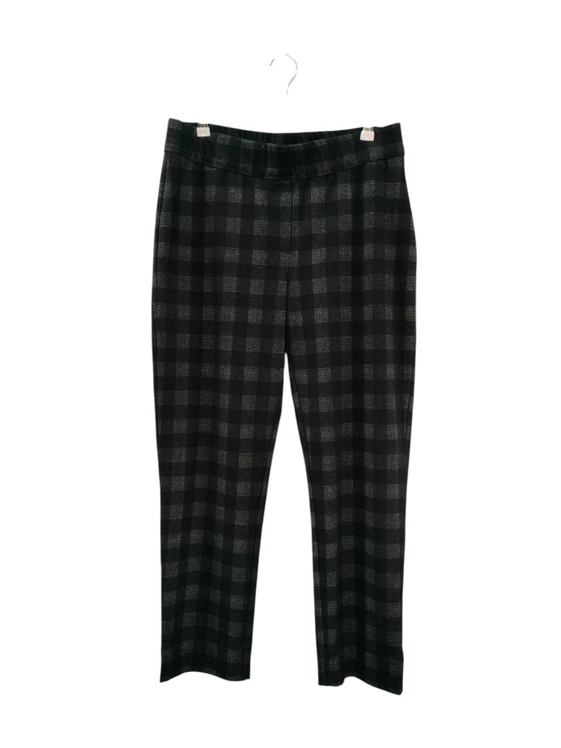Esplanade | Grey & Black Check Pants | Size 12