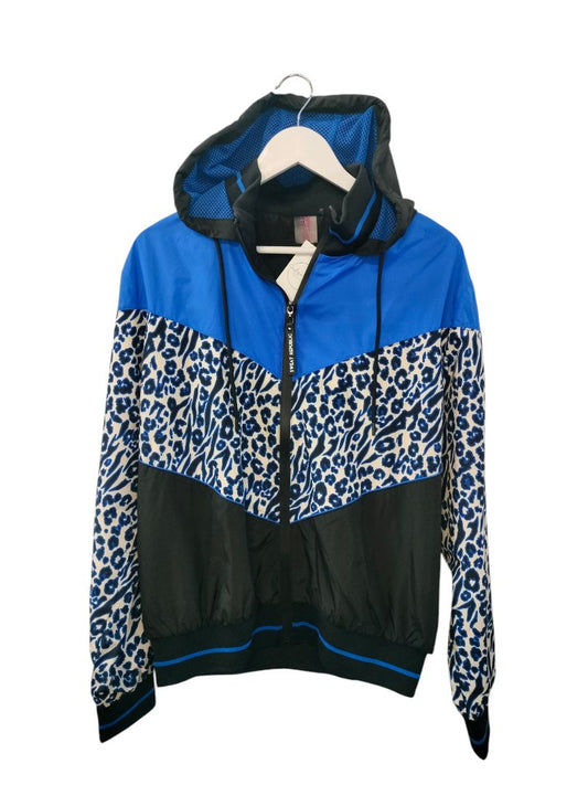 Sweat Public | Blue/Black Print Jacket | Size M