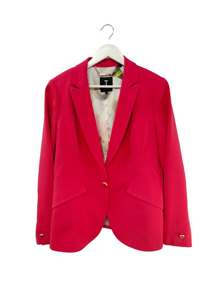 Ted Baker | Hot Pink Blazer | Size 4