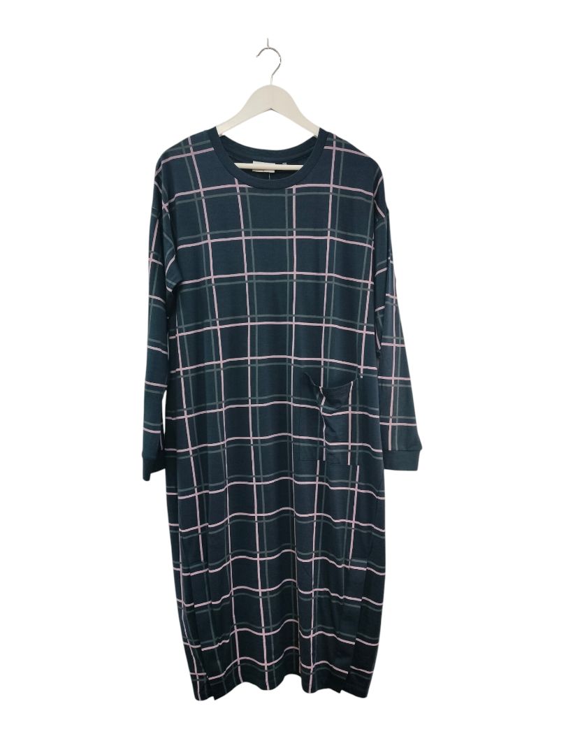 Foil | Pink and Navy Dress | Size M