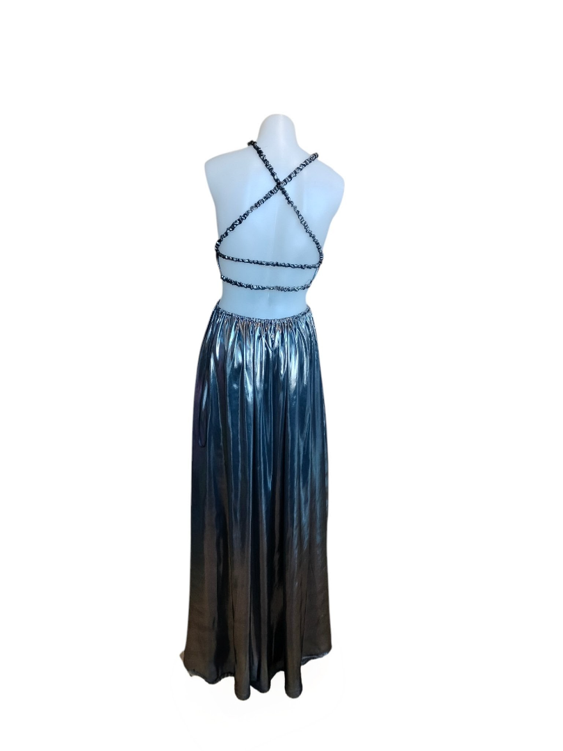TOPSHOP | Silver Dress | Size 6