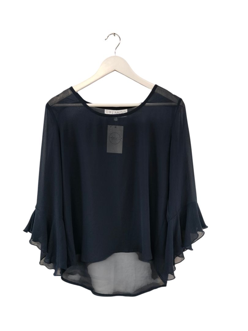 Orlando Fashion | Navy Top | Size 12