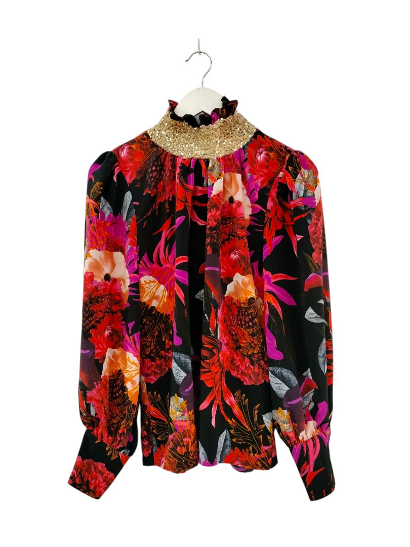 Augustine | Floral Top | Size XS