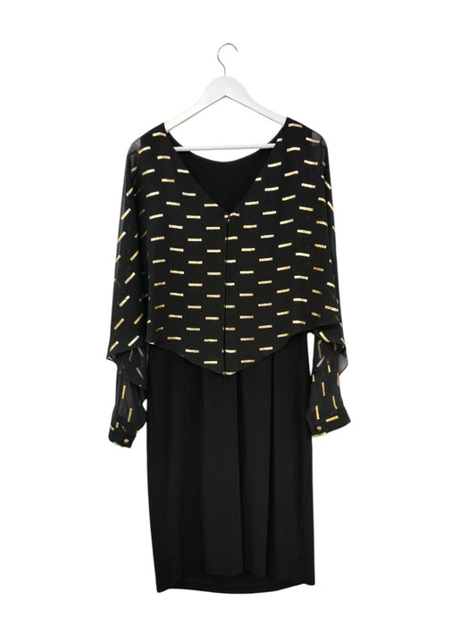 Joseph Ribkoff | Black Dress | Size 16