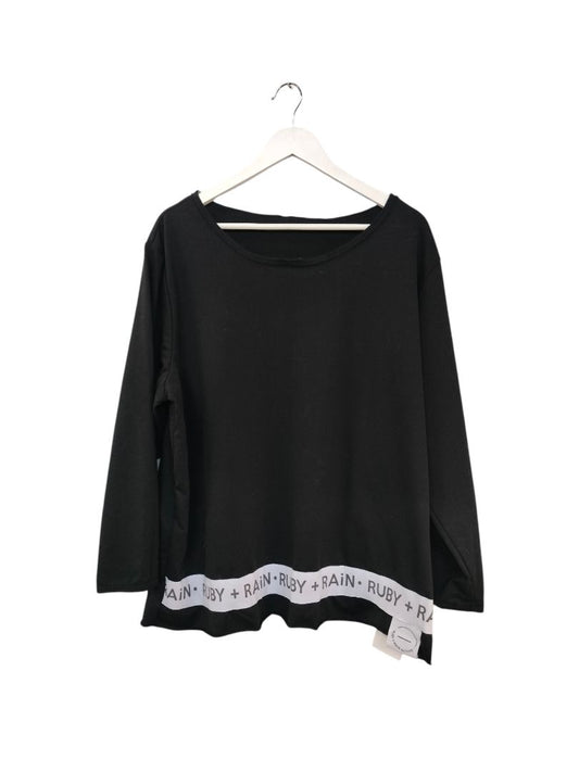 Ruby+Rain | Black Top | Size L/XL