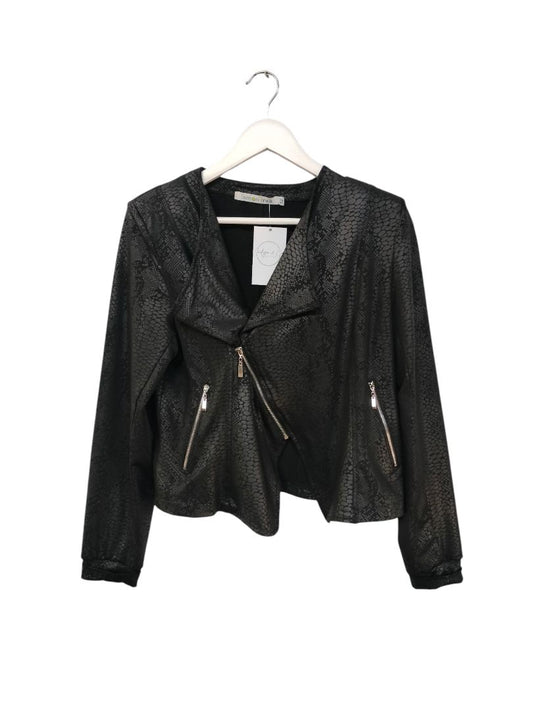 Lemon Tree Design | Black Jacket | Size 12