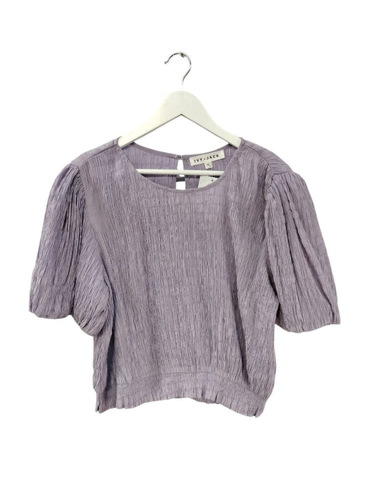 Ivy + Jack | Purple Top | Size 14
