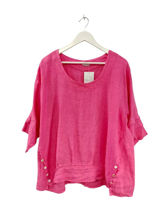 Suzy D | Pink Top | Size S
