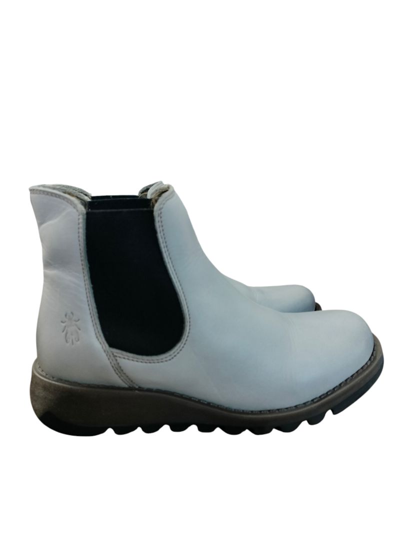 Fly London | Light Grey Boots | Size approx 39