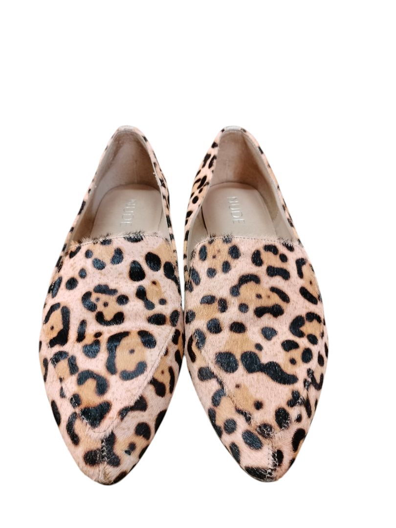 Nude | Leopard Shoes | Size 40