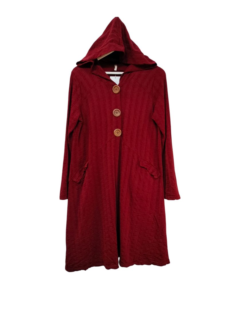 Vigorella | Burgandy Cardigan | Size Unknown