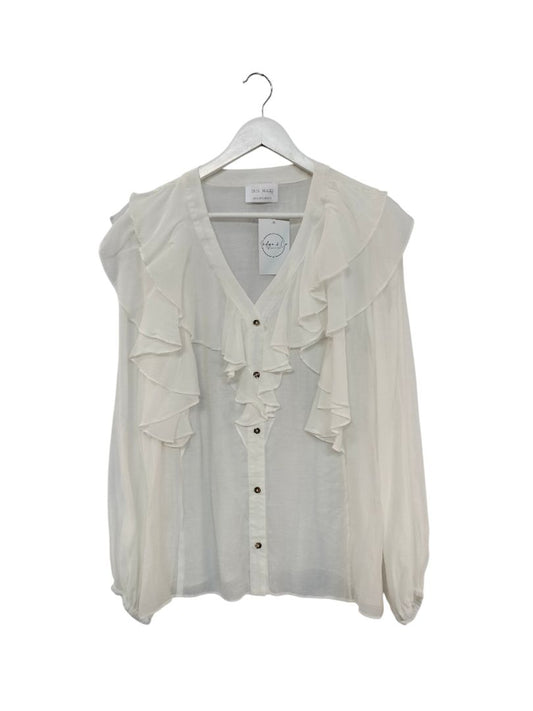 Iris Maxi | White Top | Size 12