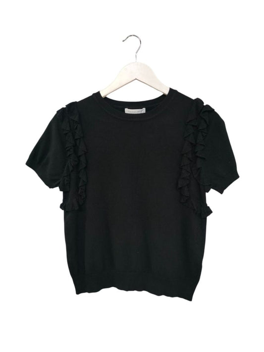 Veronika Maine | Black Top | Size L