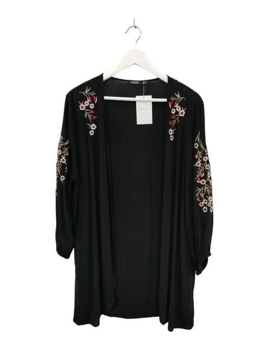 Sass | Black Cardigan | Size 14