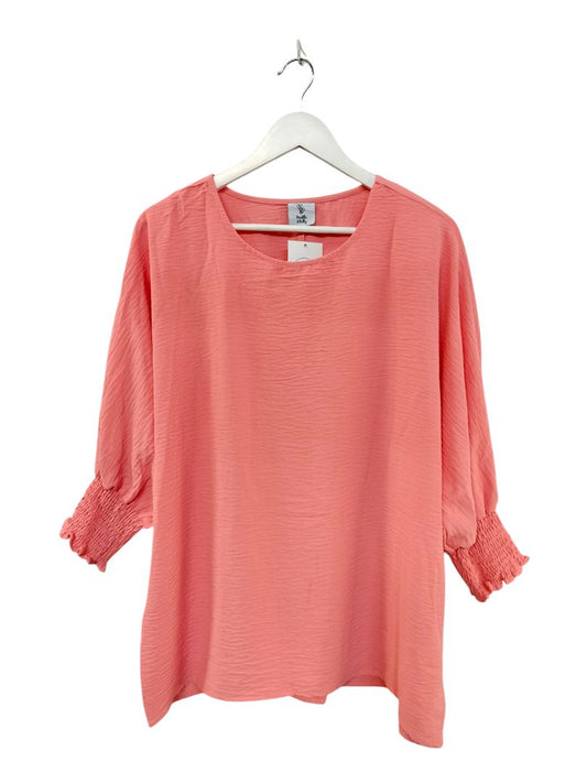 Prickle & Polly | Pink Top | Size L