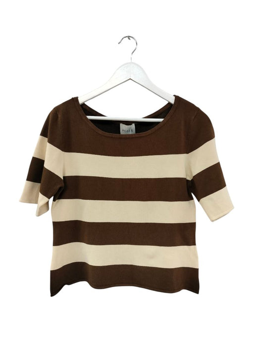 Posse | Brown/Beige Top | Size XL