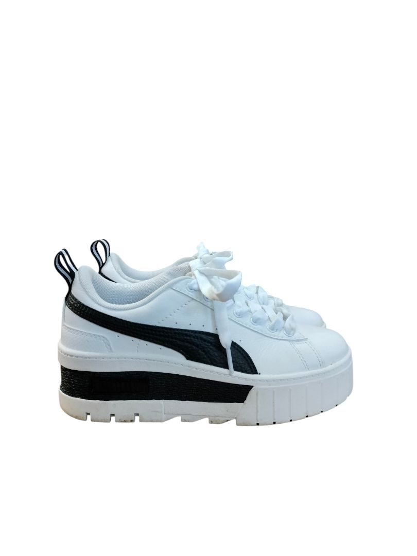 Puma | White with black Shoes | Size 36