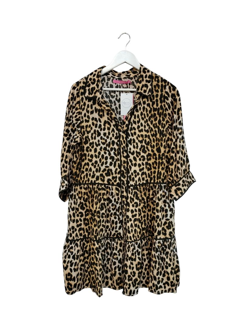 Miss Marlow | Animal Print Dress | Size 10