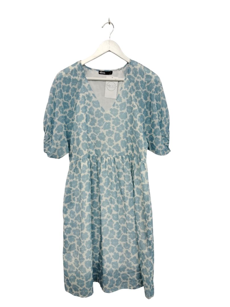 Gloss | Blue/White Dress | Size 8