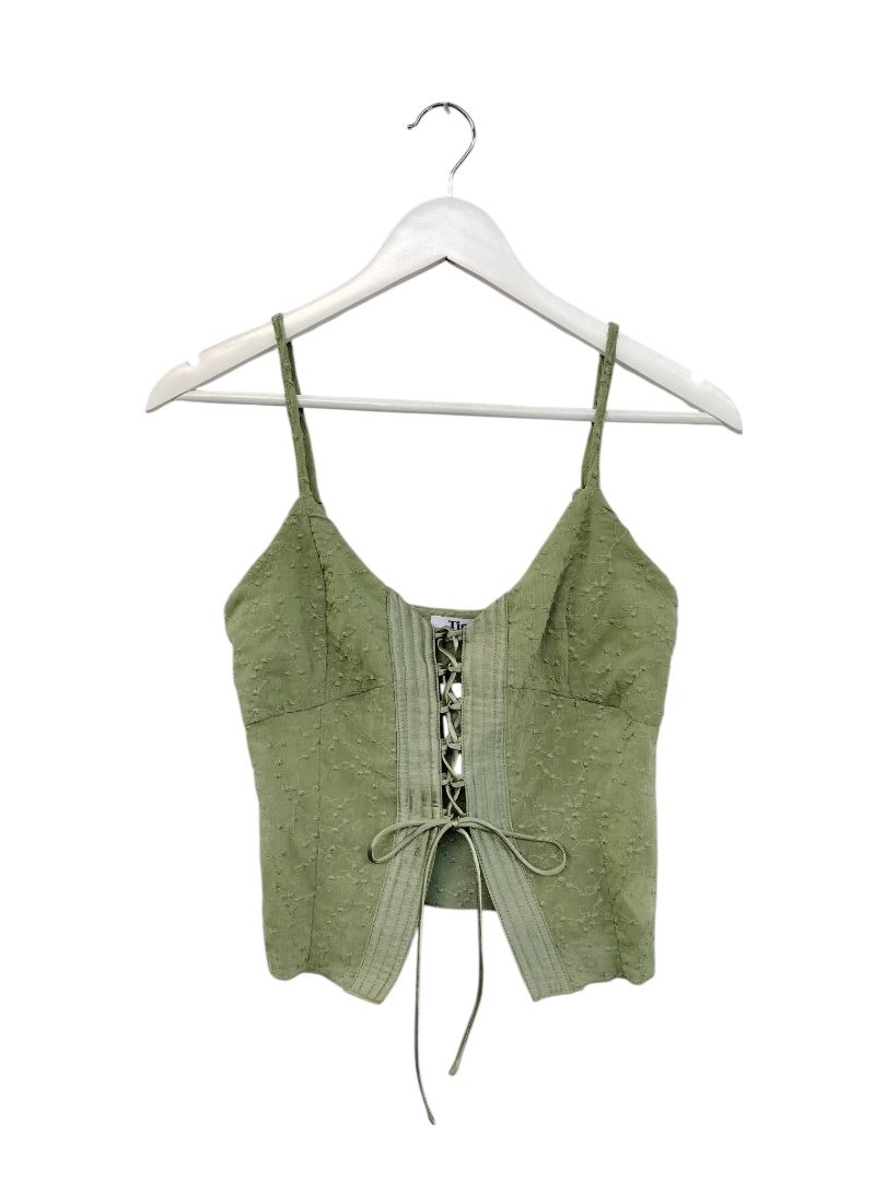 Tiger Mist | Green Top | Size S