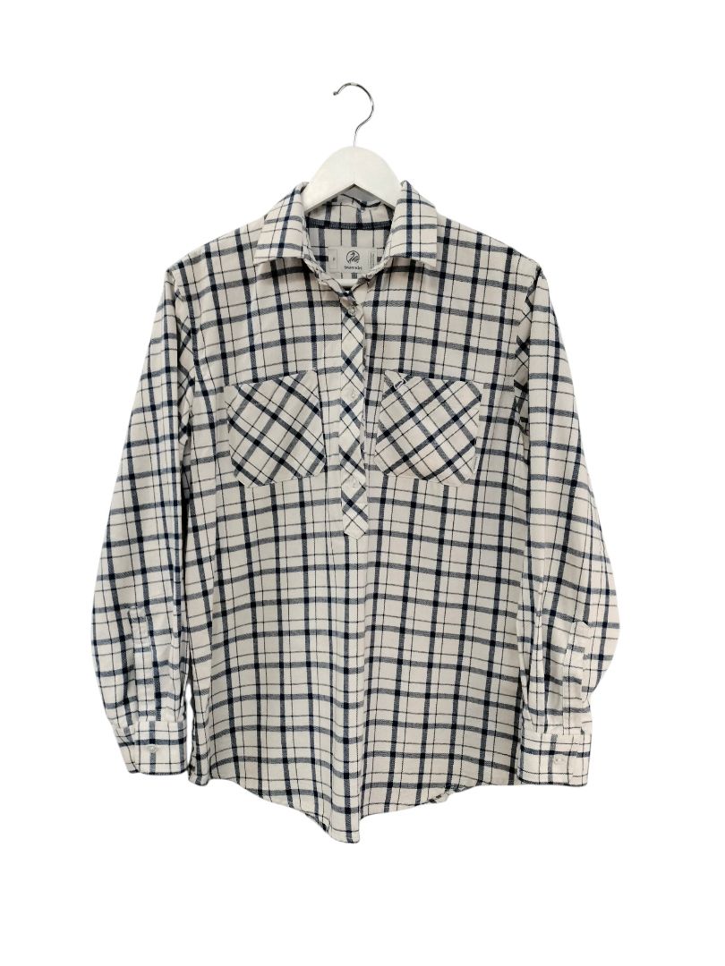 Swandri | Plaid Top | Size 10