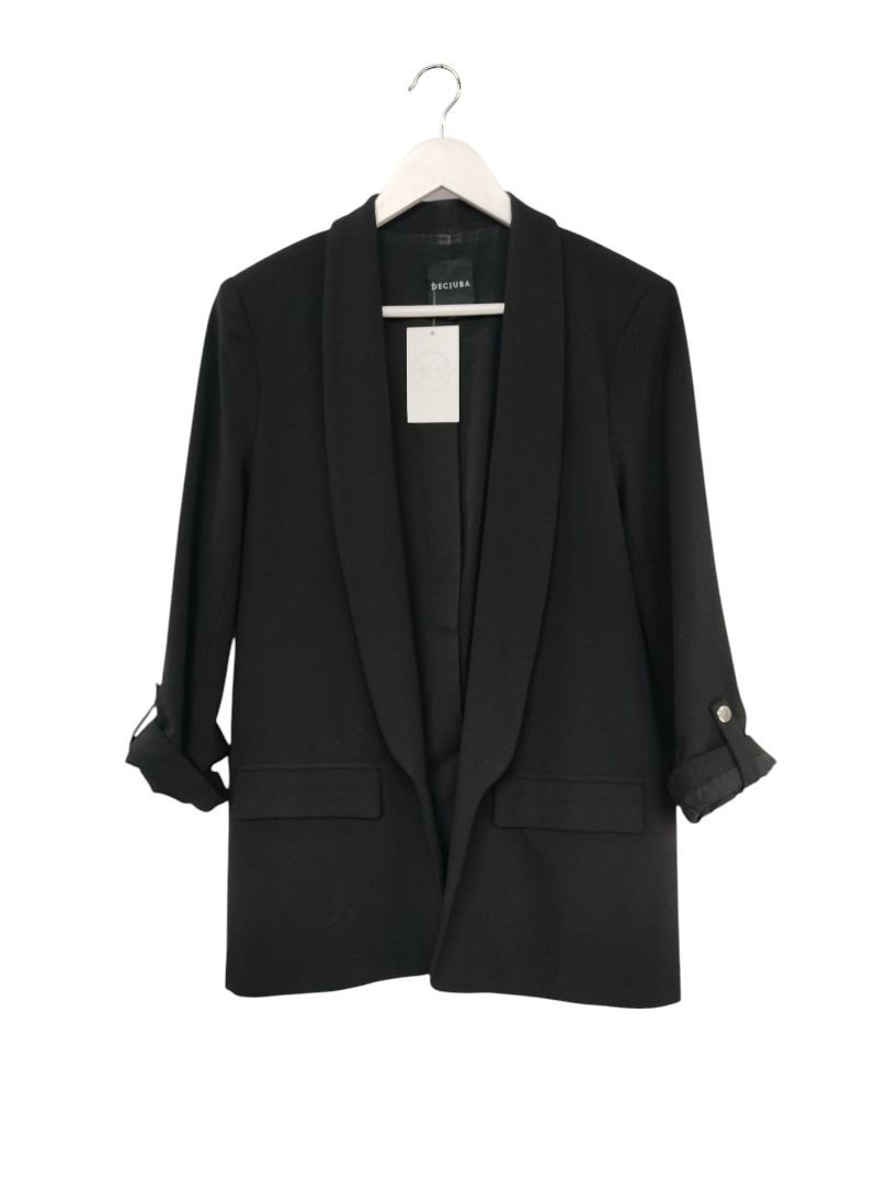 Decjuba | Black Blazer | Size 12