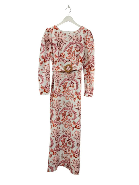 Torannce | Cream Pink Floral Top | Size 14