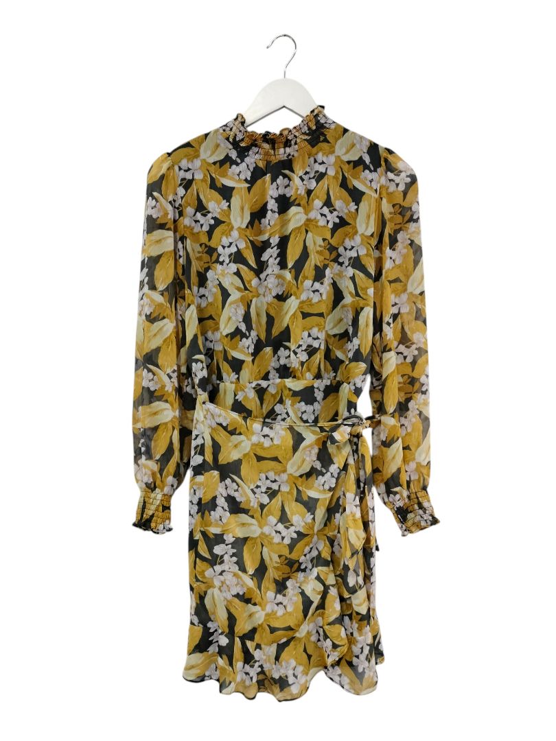 Decjuba | Black Floral Dress | Size 10
