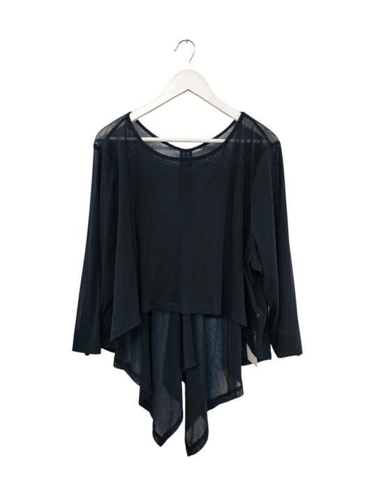 Chocolat | Navy Top | Size 22
