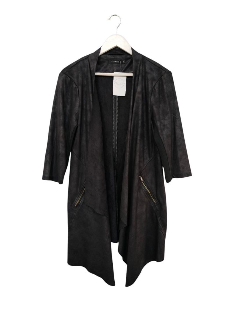 Flower | Black Cardigan | Size 12