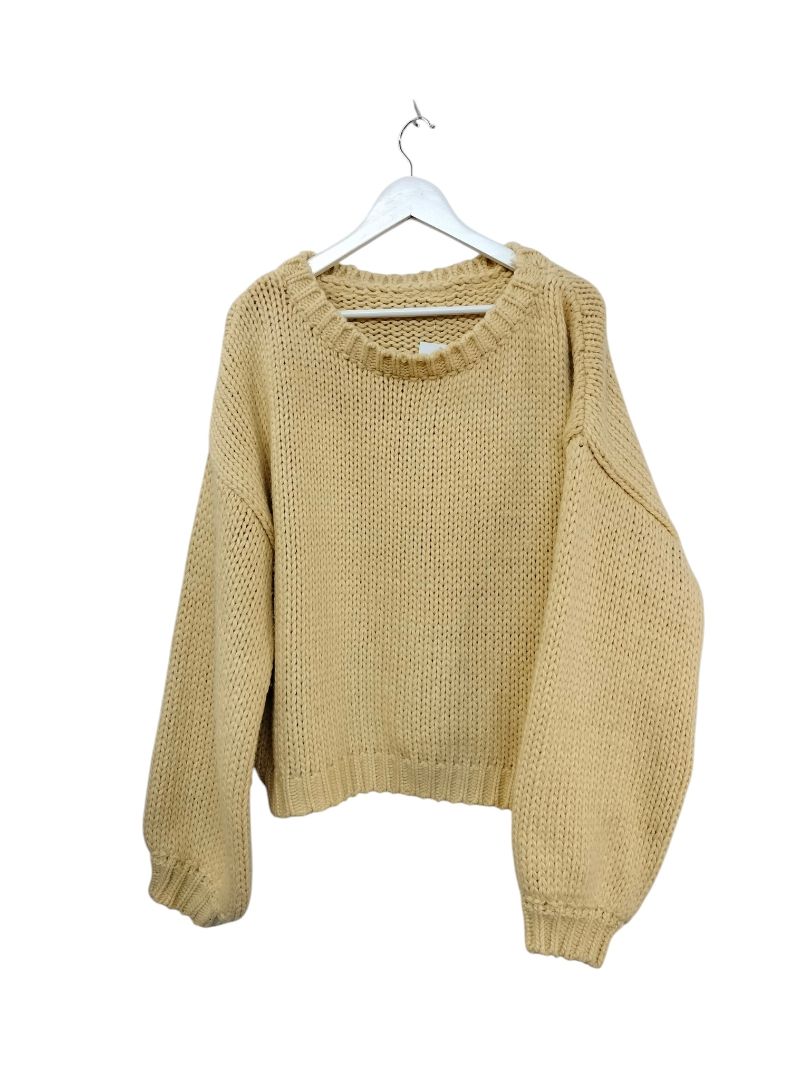 Pepper Mayo | Yellow Cardigan | Size M/L