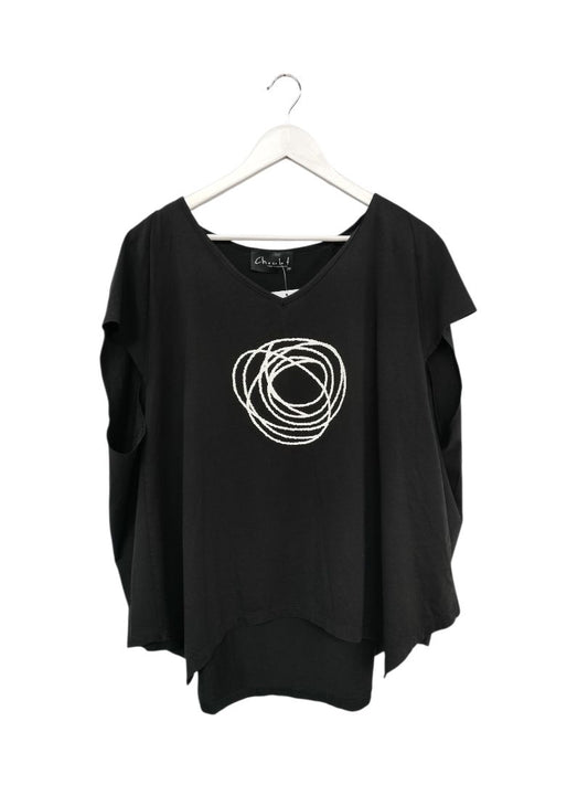 Chocolat | Black Top | Size 20