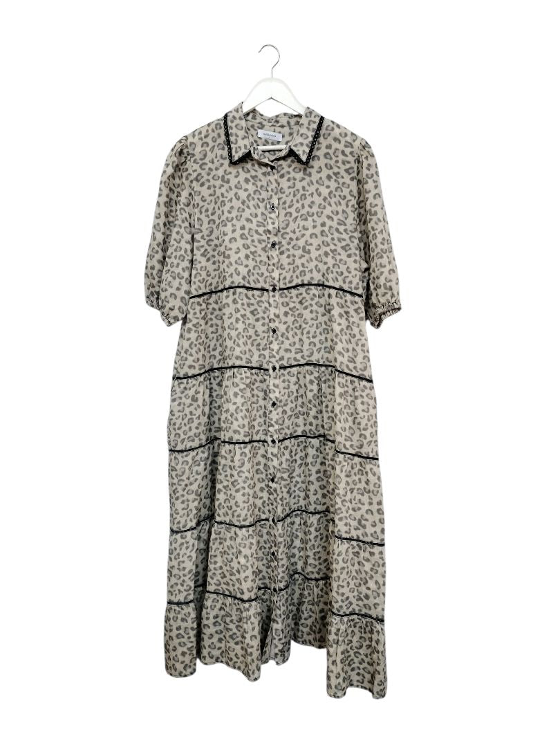Alessandra | Animal Print Dress | Size L