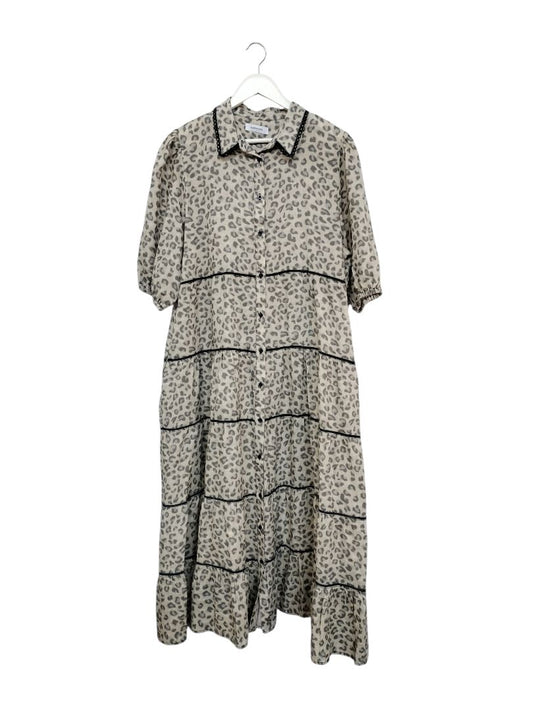 Alessandra | Animal Print Dress | Size L