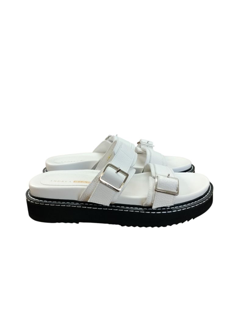Andrea Biani | White Sandals | Size 41