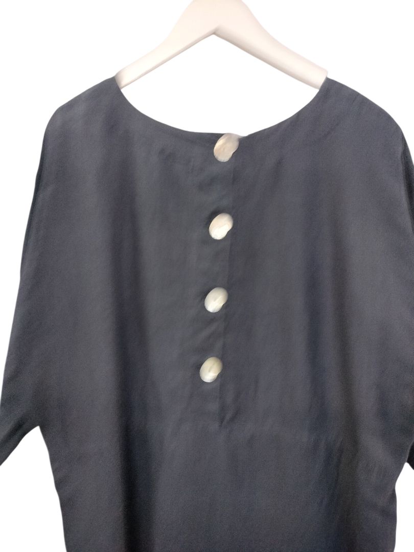 Grace Hill | Navy Top | Size 16