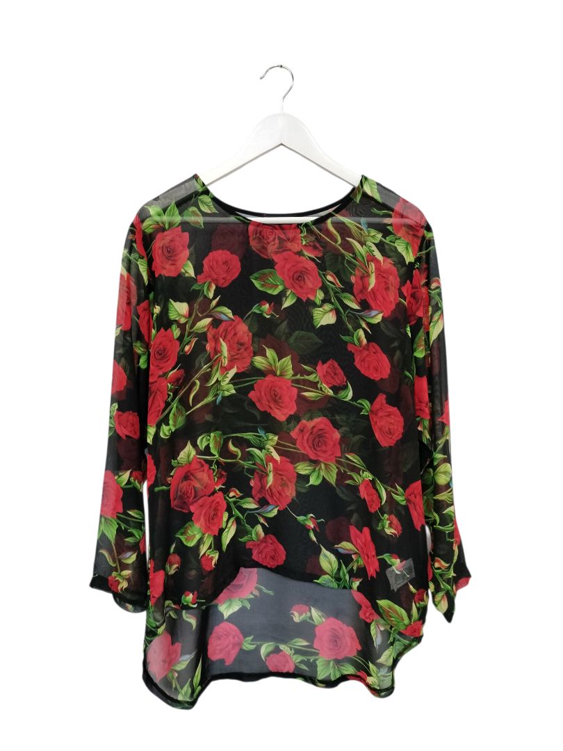 David Pond | Floral Top | Size 14