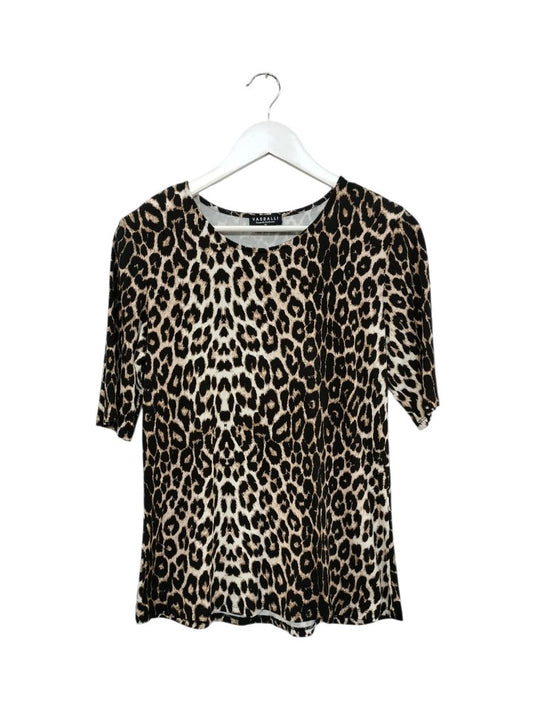 Vassalli | Animal Print Top | Size 10