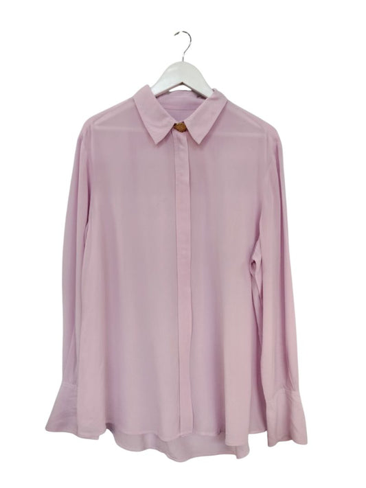 Carla Zampatti | Pink Top | Size Approx L