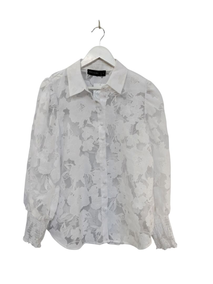 Decjuba | White Top | Size 10